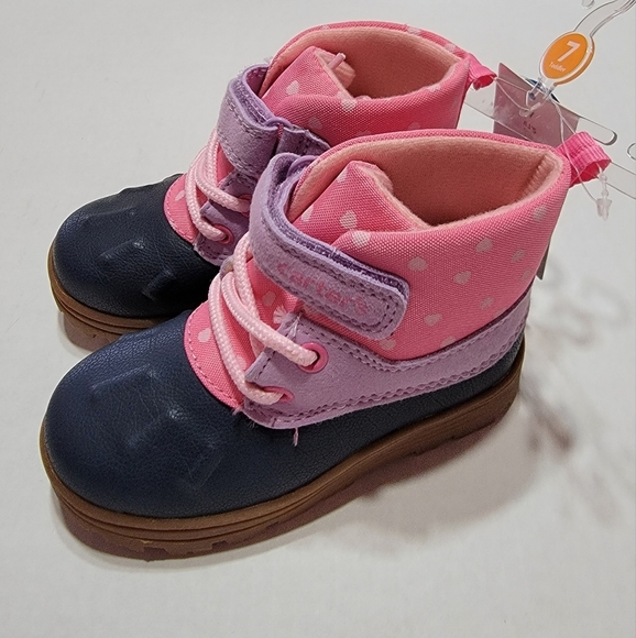 Carter's baby girls boots - Picture 3 of 4